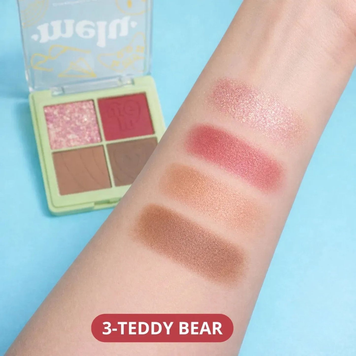 Paleta de Rubor y Contorno Cheeks It Out Melu Ruby Rose RRM1005-03
