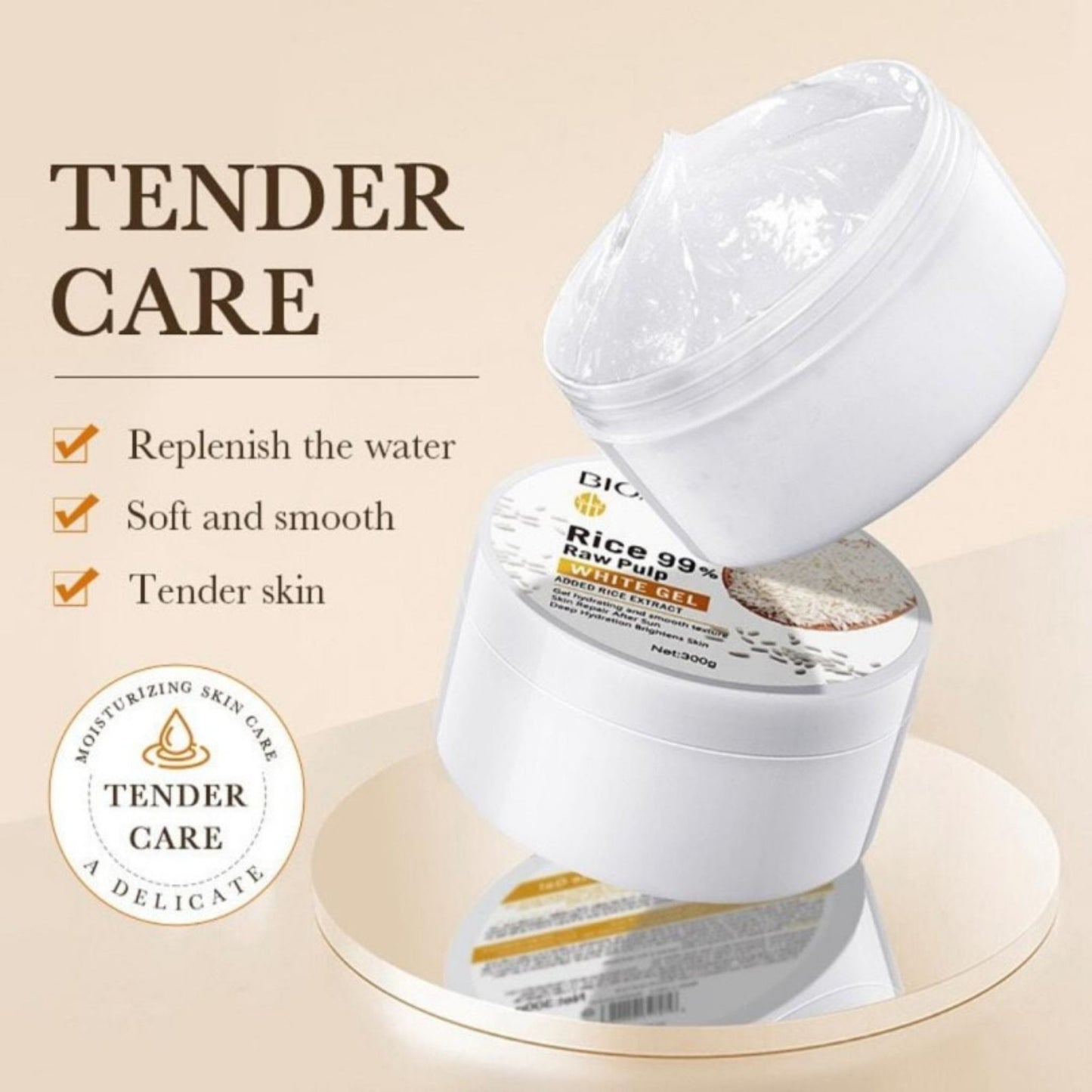 Gel Facial de Arroz Bioaqua BQY44020