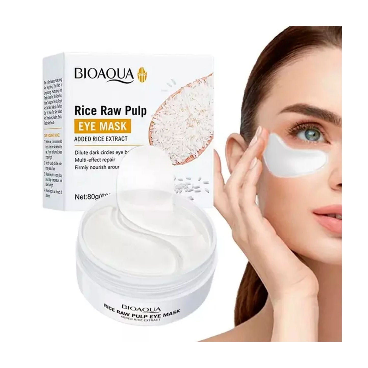 Parches para Ojeras Arroz Bioaqua BQY92663