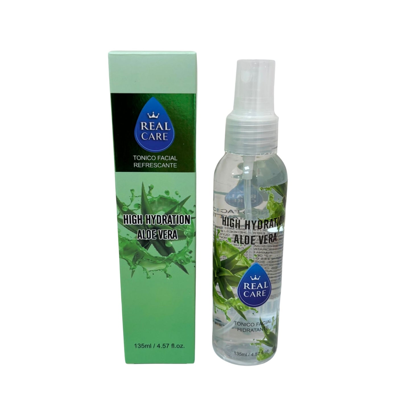 Tónico Facial Refrescante Aloe Vera Real Care