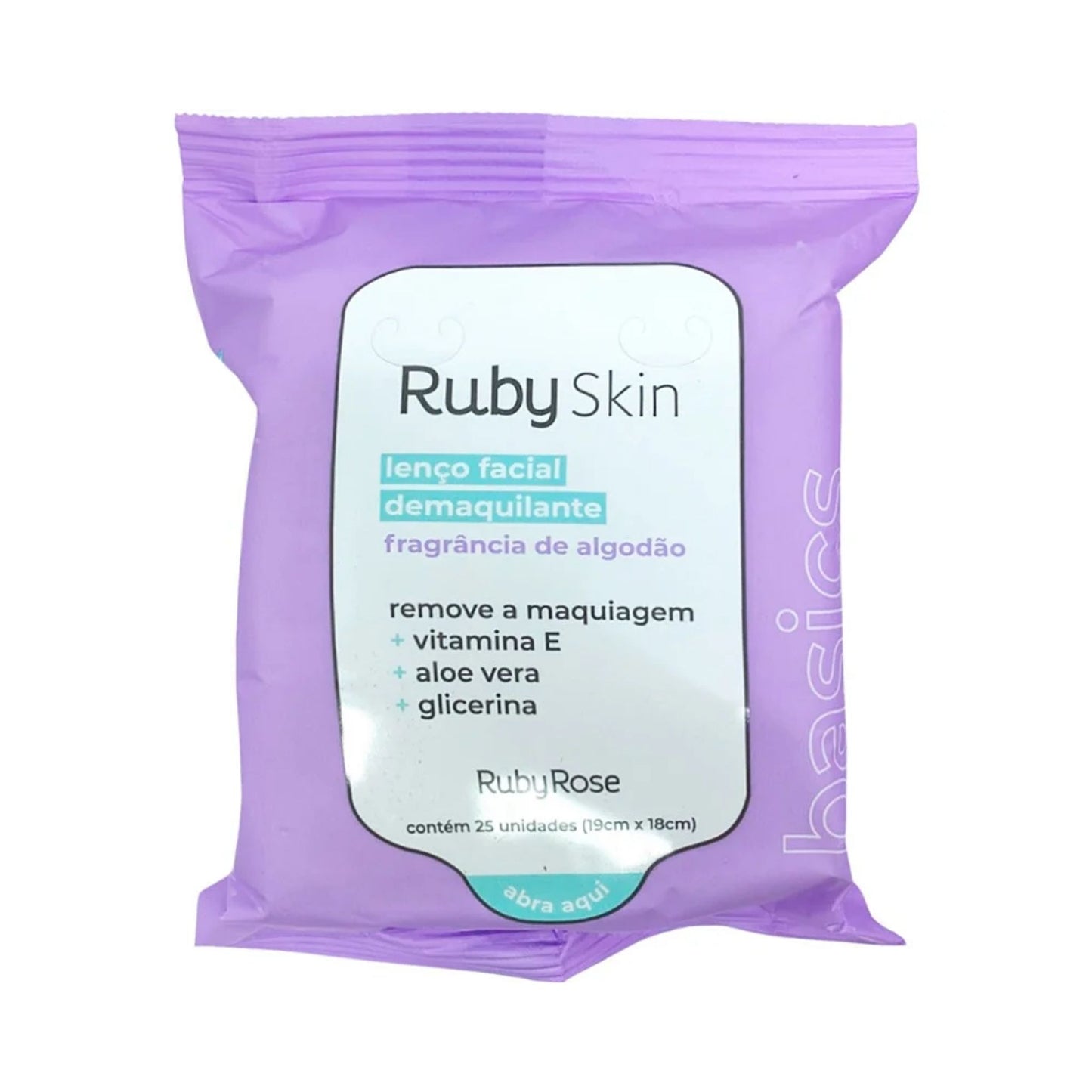 Toallitas Desmaquillantes Basics Ruby Rose HB203