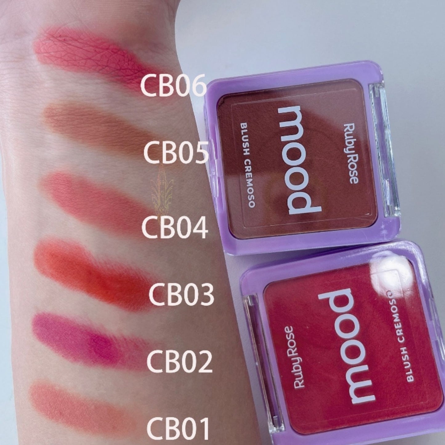 Rubor Cremoso Mood Ruby Rose HBF587