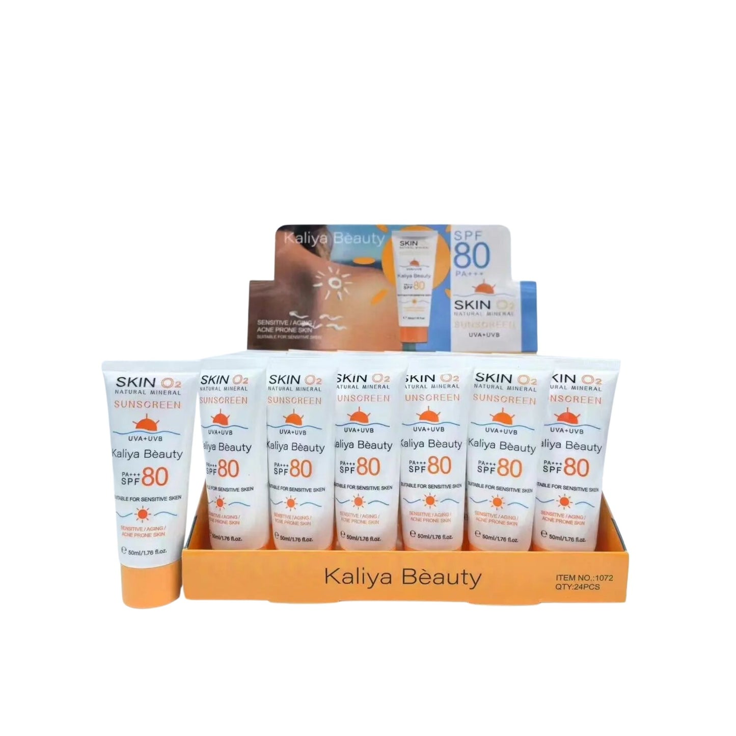 Protector Solar SPF80 Kaliya Beauty 1872