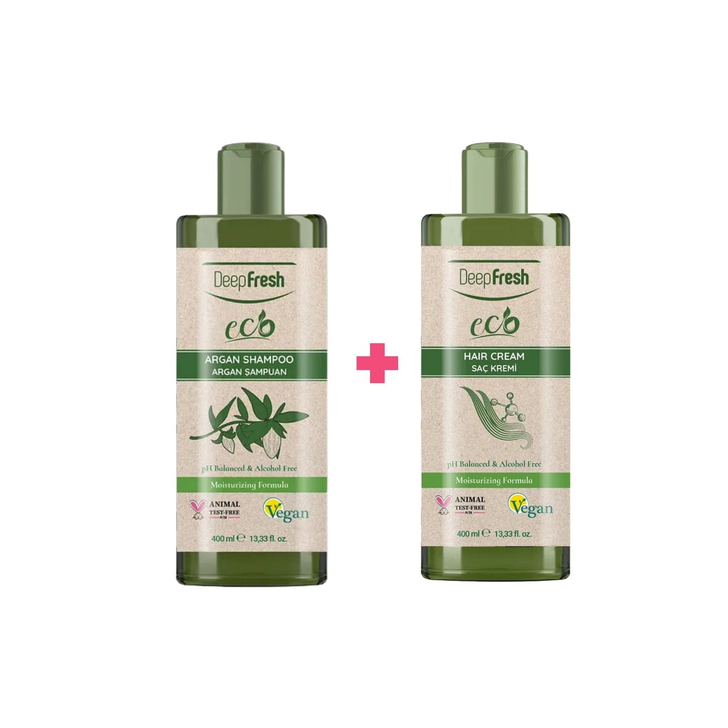 Kit Shampoo Argan + Acondicionador Deep Fresh