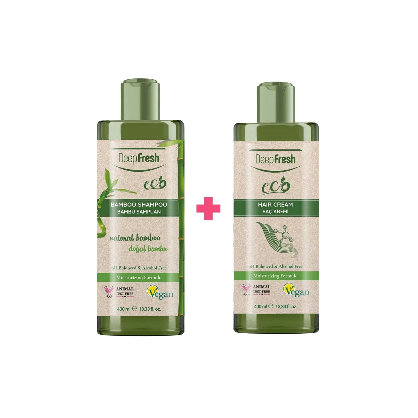 Kit Shampoo Bamboo + Acondicionador Deep Fresh