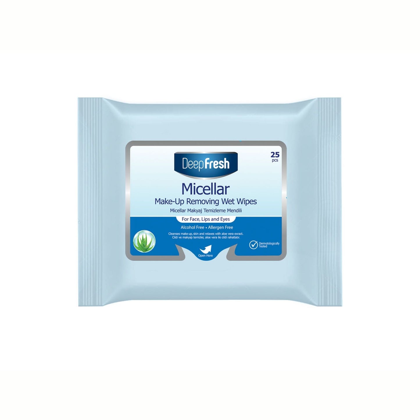 Toallitas Desmaquillantes con Agua Micelar Deep Fresh 9707