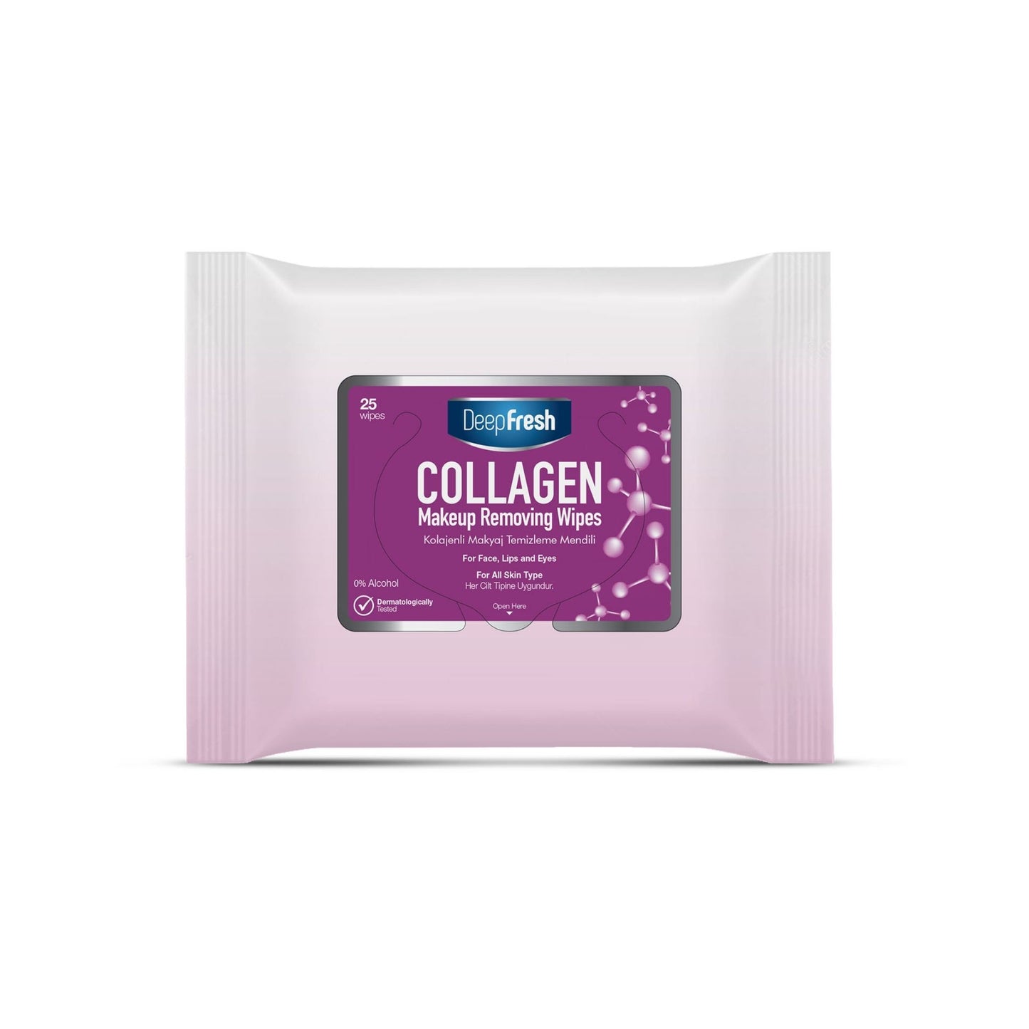 Toallitas Desmaquillantes con Colágeno Deep Fresh 7962