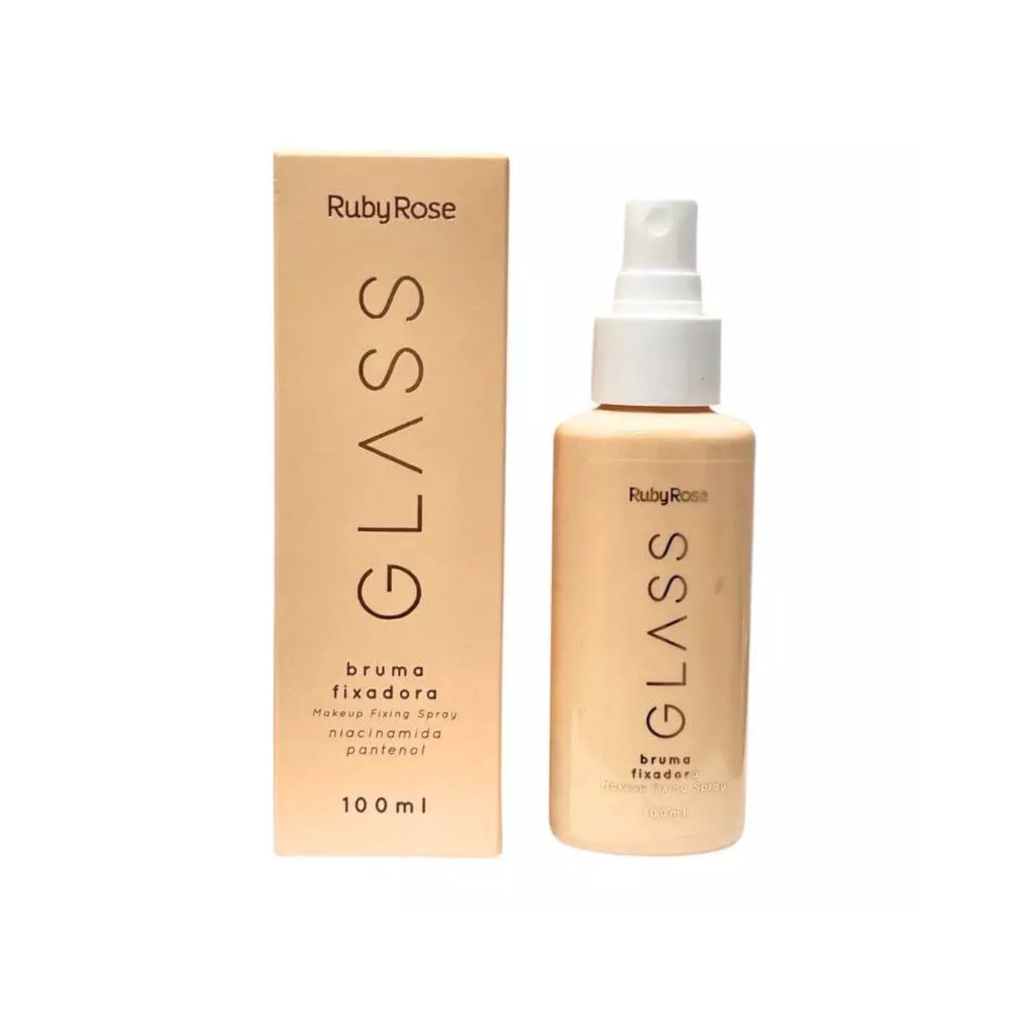 Bruma Fijadora Glass Ruby Rose HB343