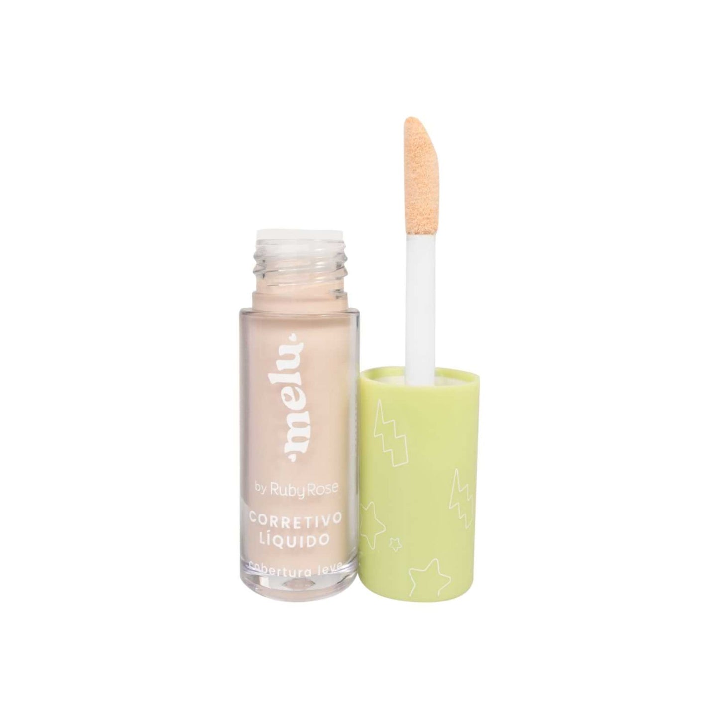 Corrector Líquido Melu Ruby Rose 8104