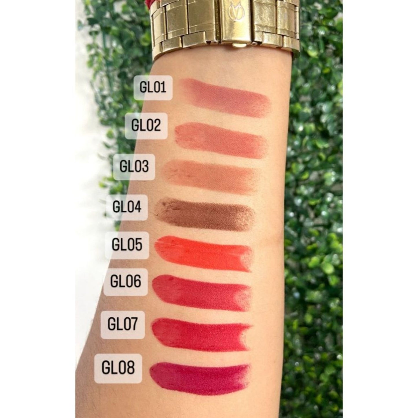Labial Creamy Matte Glass Ruby Rose HBF567-S