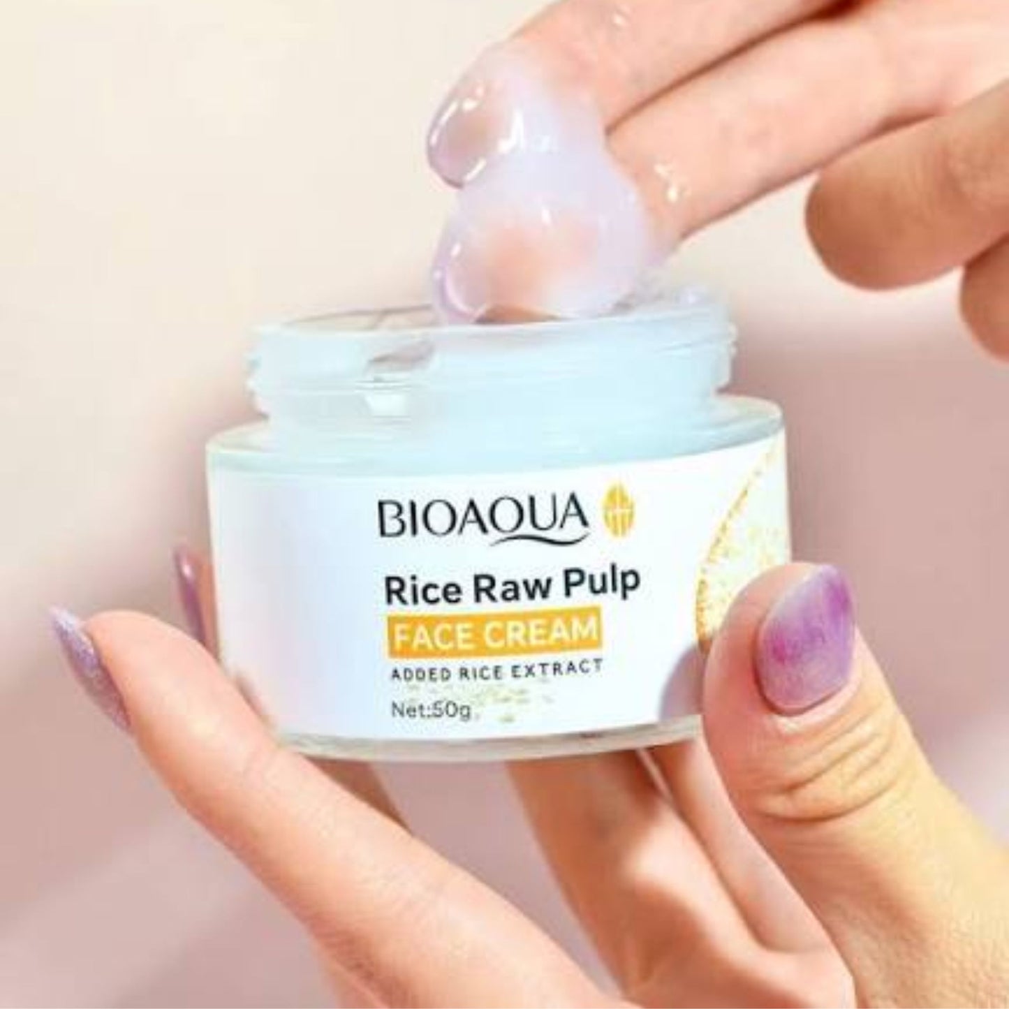 Crema Facial de Arroz Bioaqua BQY56303