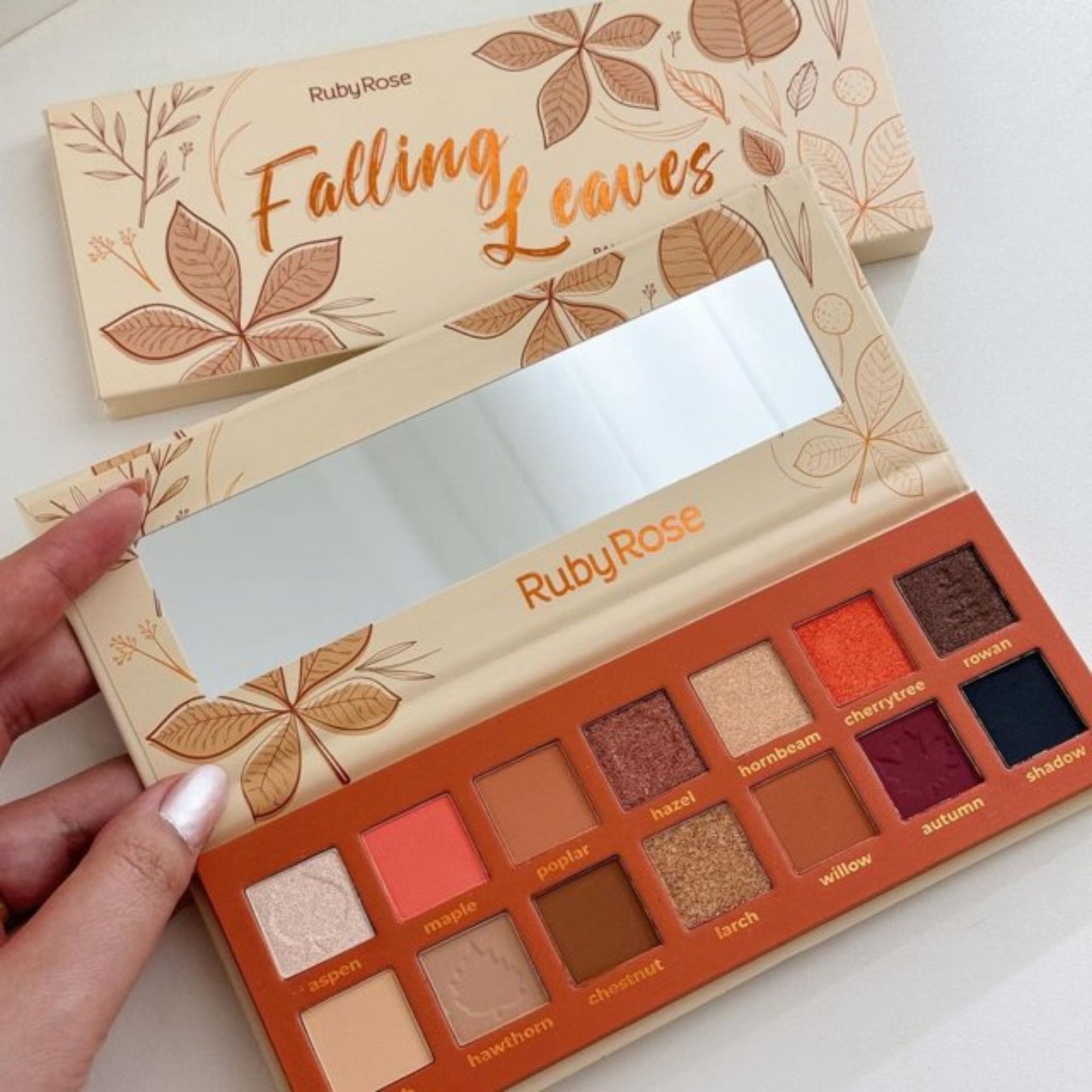 Paleta de Sombras Falling Leaves Ruby Rose HBF539