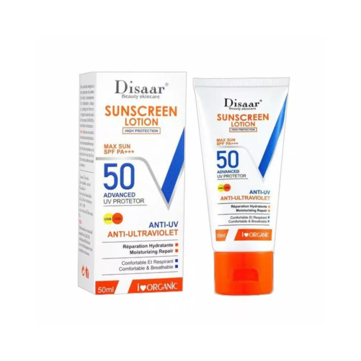 Protector Solar SPF50 ANTIUV Disaar DS5195