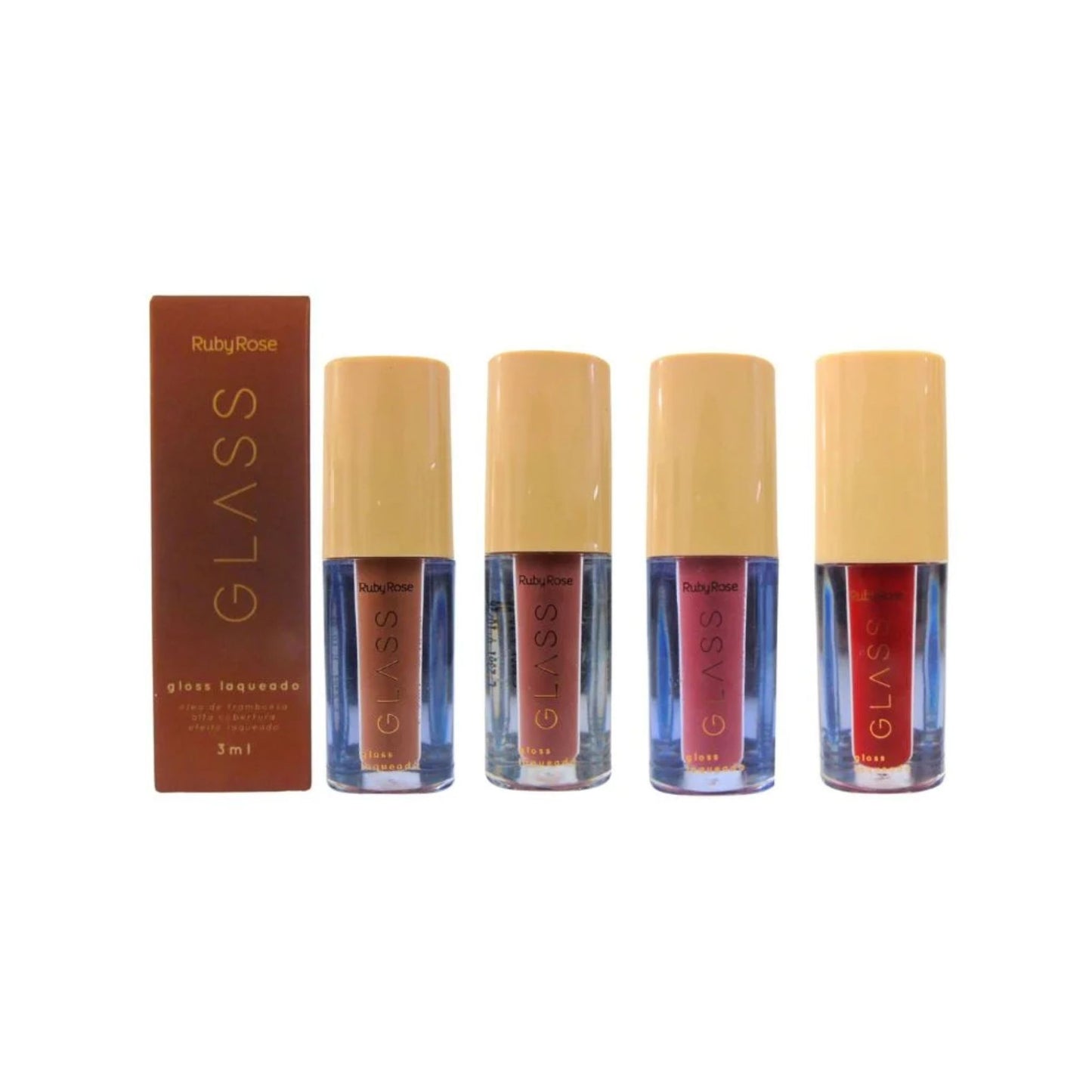 Gloss Laqueado Glass Ruby Rose HB577