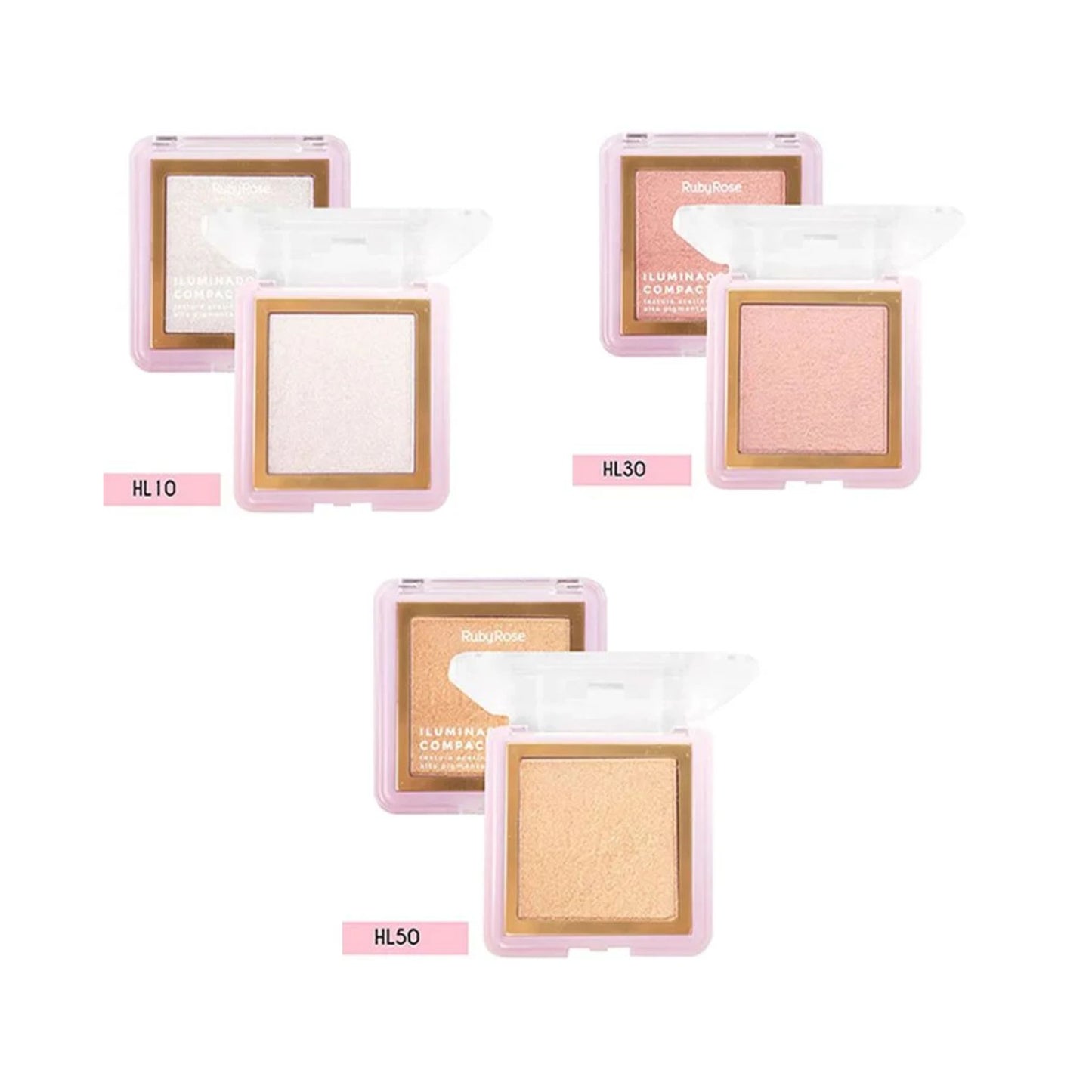 Iluminador Compacto Ruby Rose HBF859-1