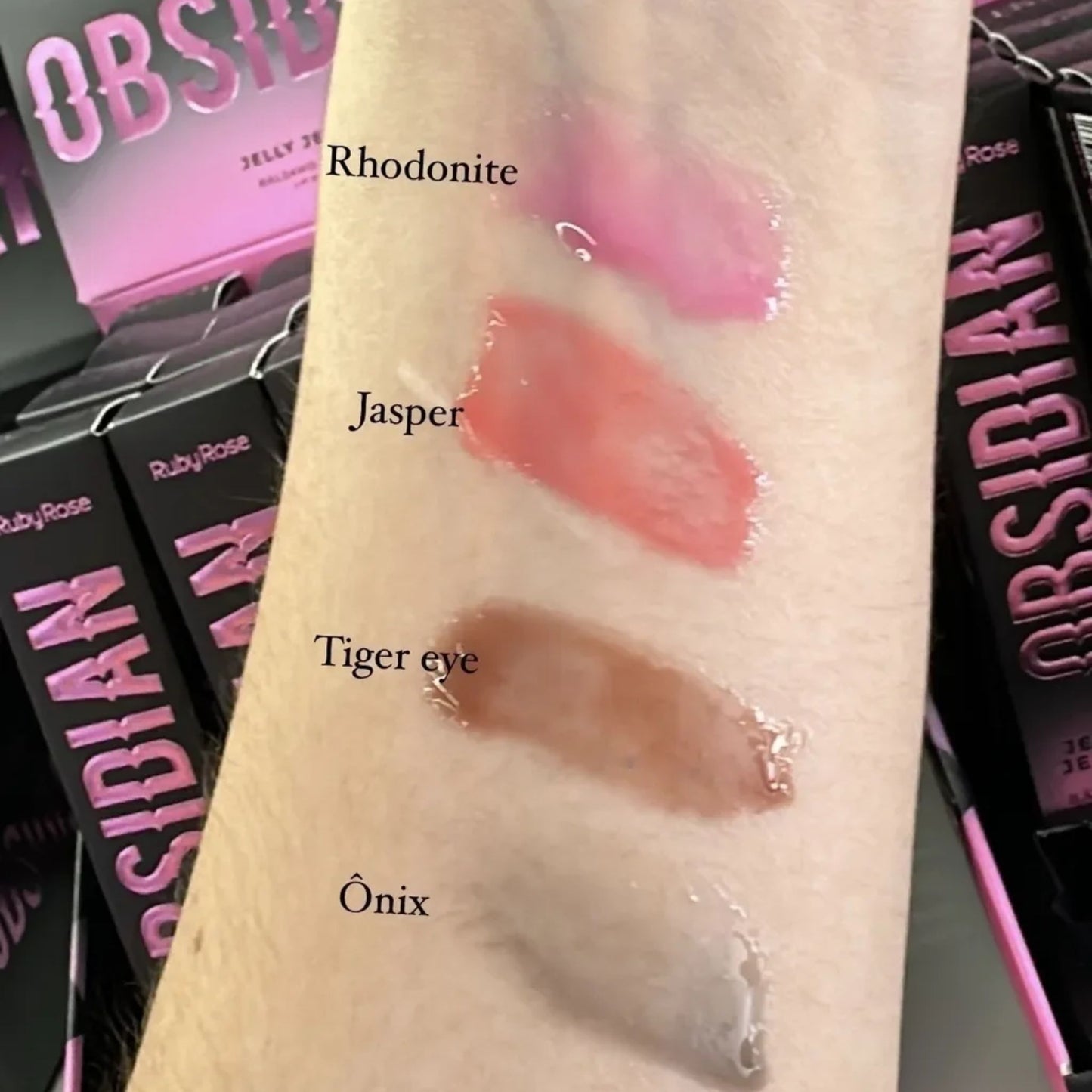 Bálsamo Jelly Jewel Obsidian Ruby Rose HB7400