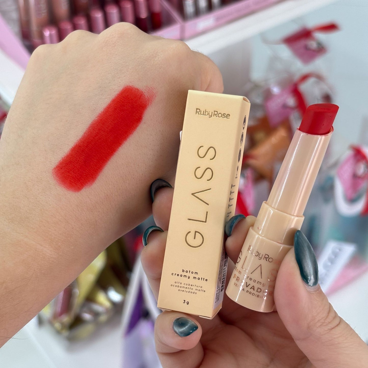 Promo Labial Creamy Matte Glass Tono GL05