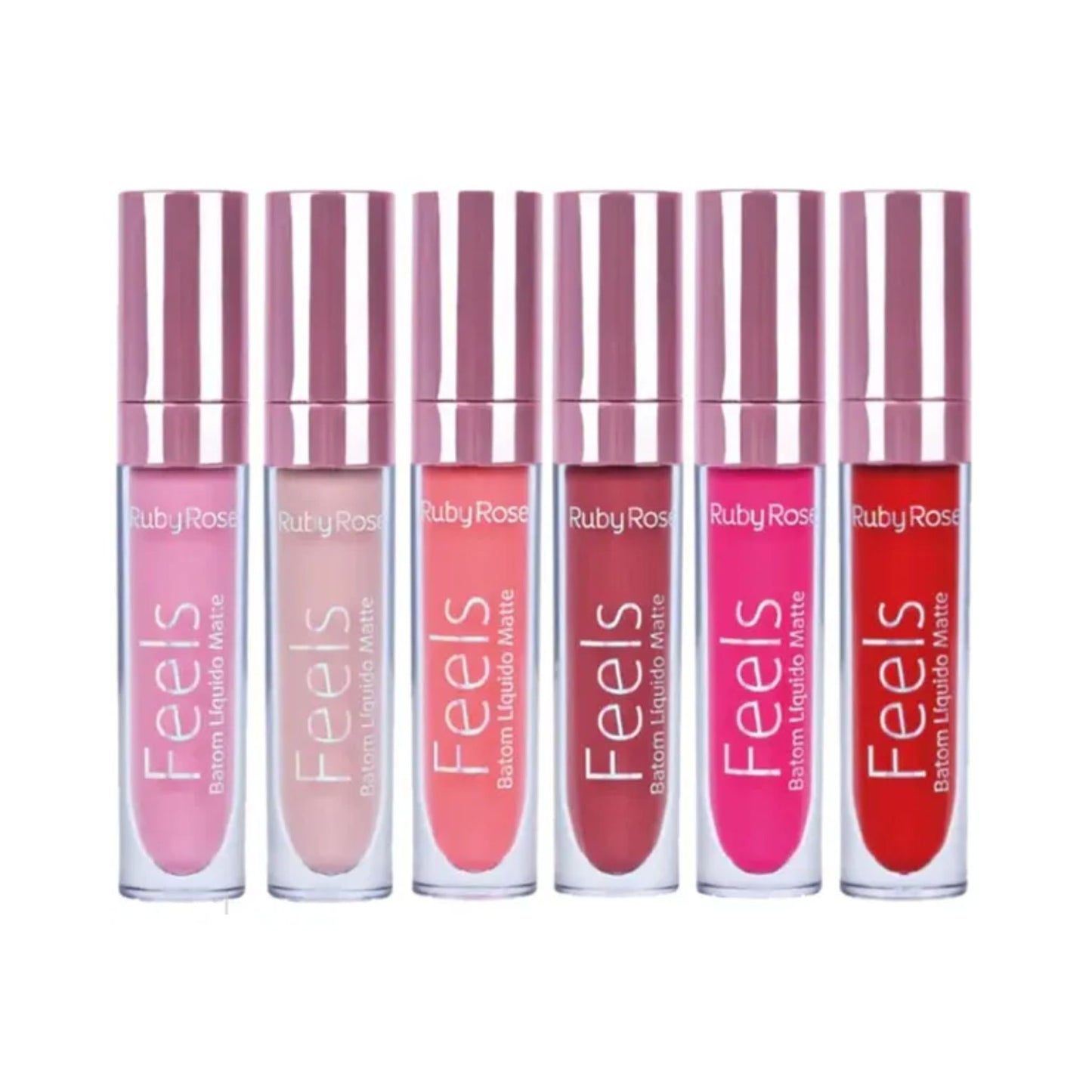 Labial Líquido Matte Feels Ruby Rose HB8226