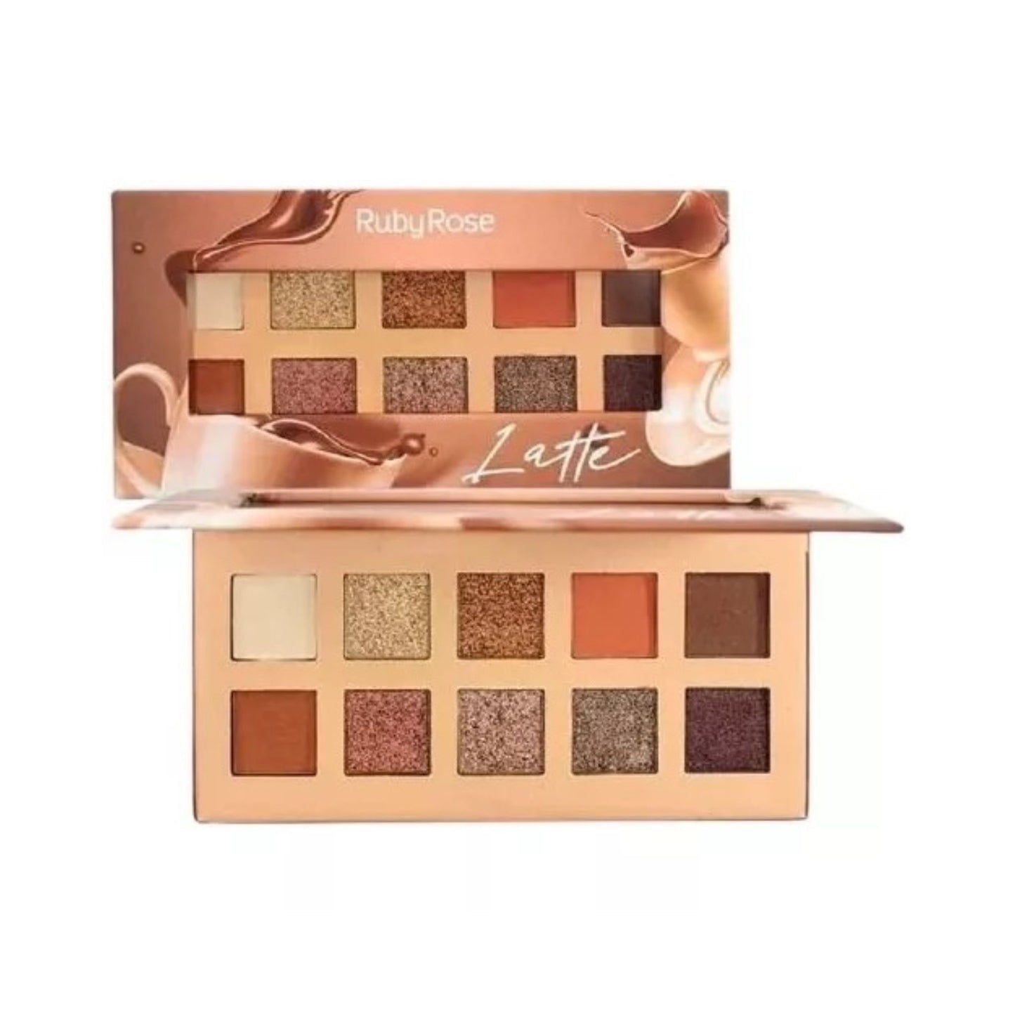 Paleta de Sombras Latte Ruby Rose HB1051