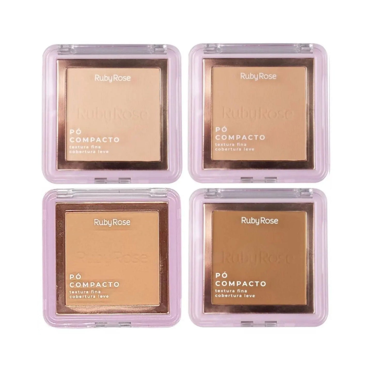 Polvo Compacto Ruby Rose HB858-1