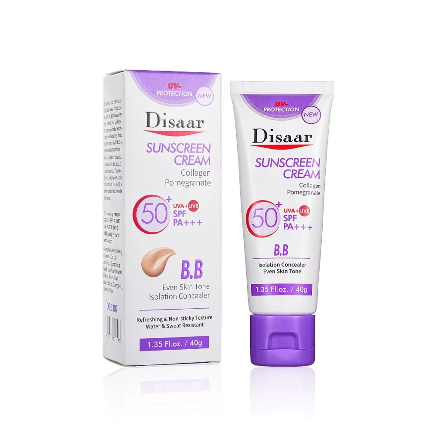 Protector Solar BB Cream SPF50 Disaar DS5397
