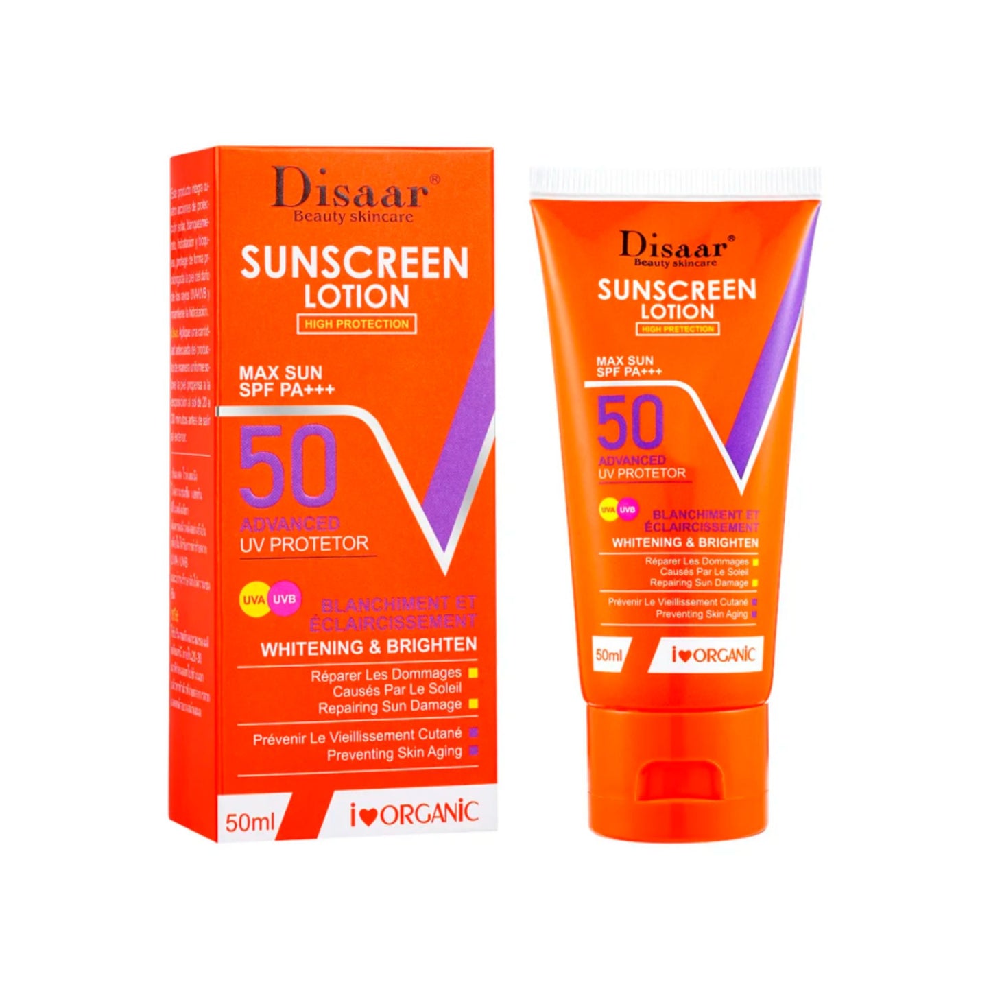 Protector Solar SPF50 ADV Disaar DS5196