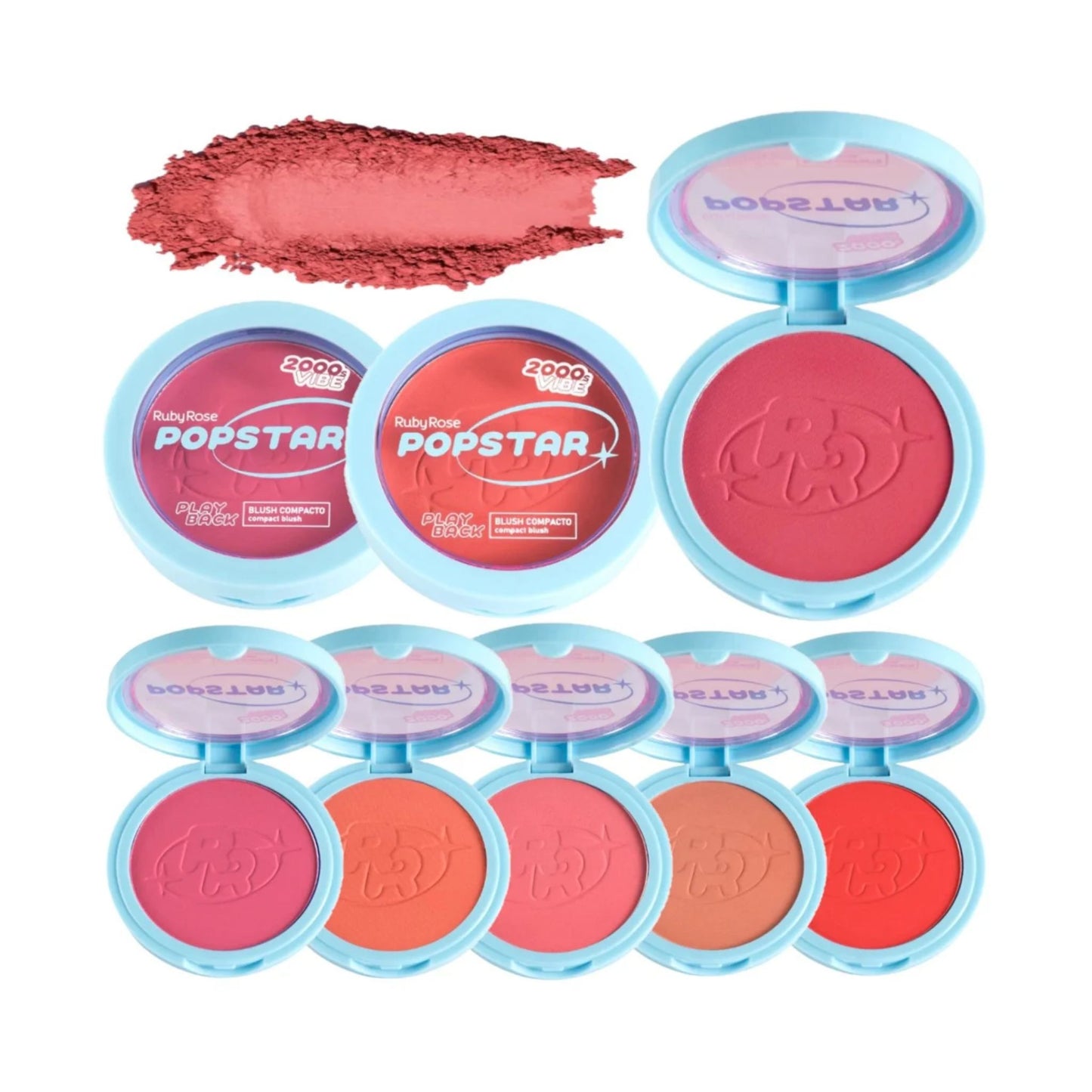 Rubor Compacto Popstar Ruby Rose HBM08