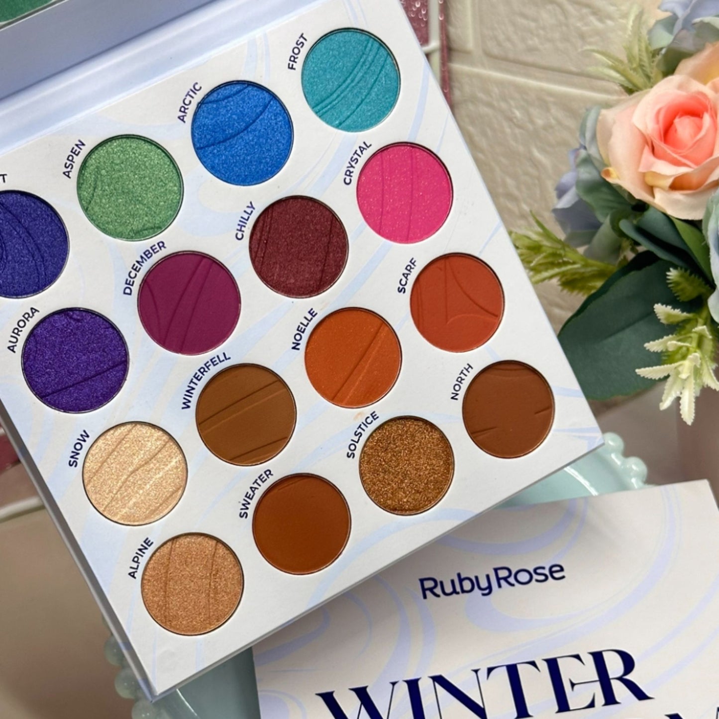 Paleta de Sombras Winter Storm Ruby Rose HBF540