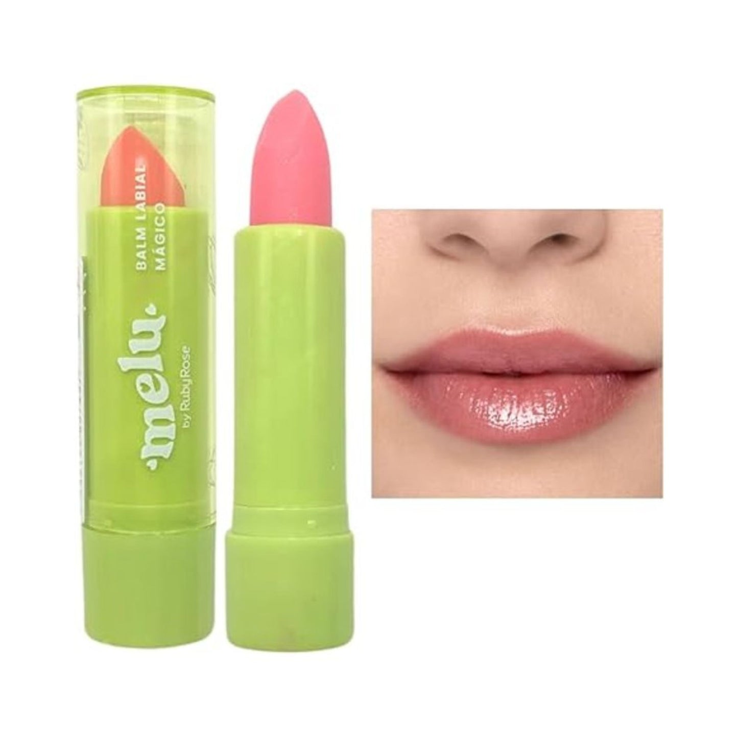 Bálsamo Labial Mágico Melu Ruby Rose
