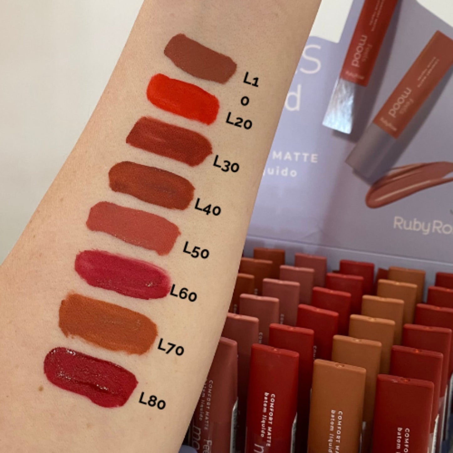 Labial Comfort Matte Ruby Rose