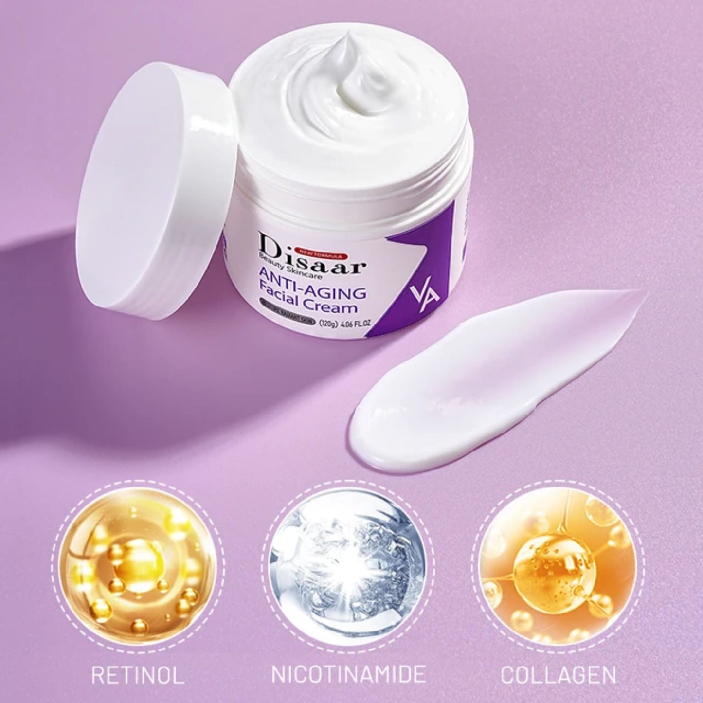 Crema Facial Anti Aging Disaar DS5284