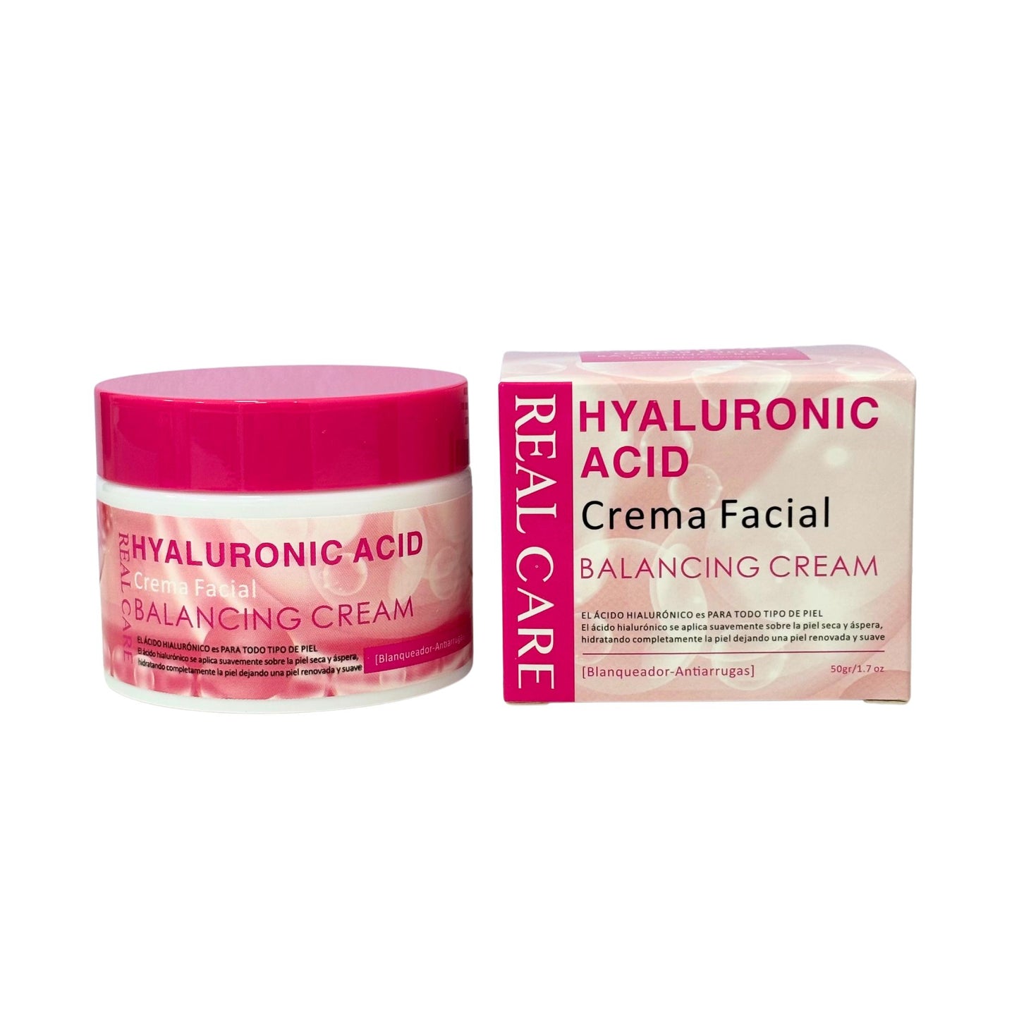 Crema Facial Balancing Hyaluronic Acid Real Care