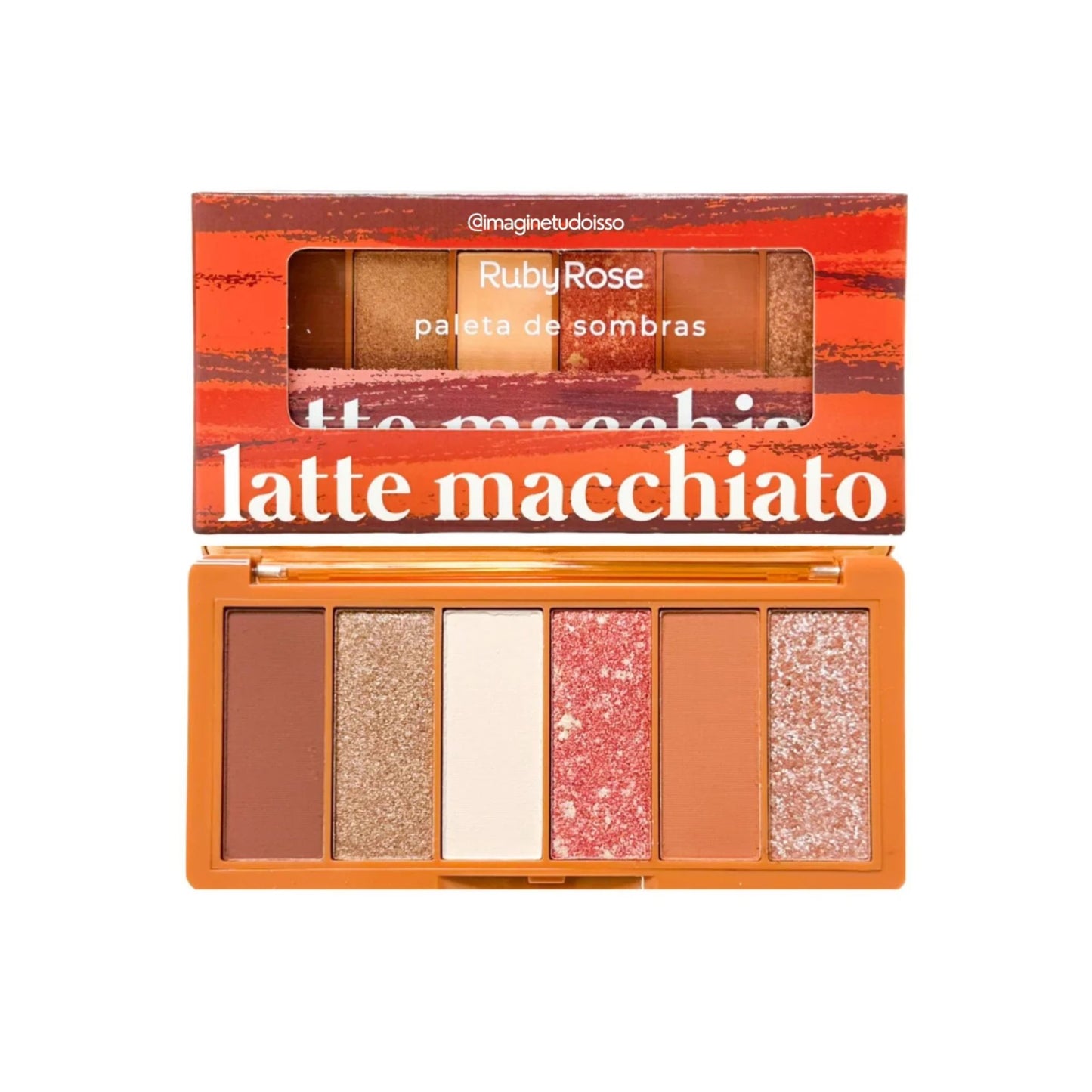 Paleta de Sombras Latte Macchiato Ruby Rose