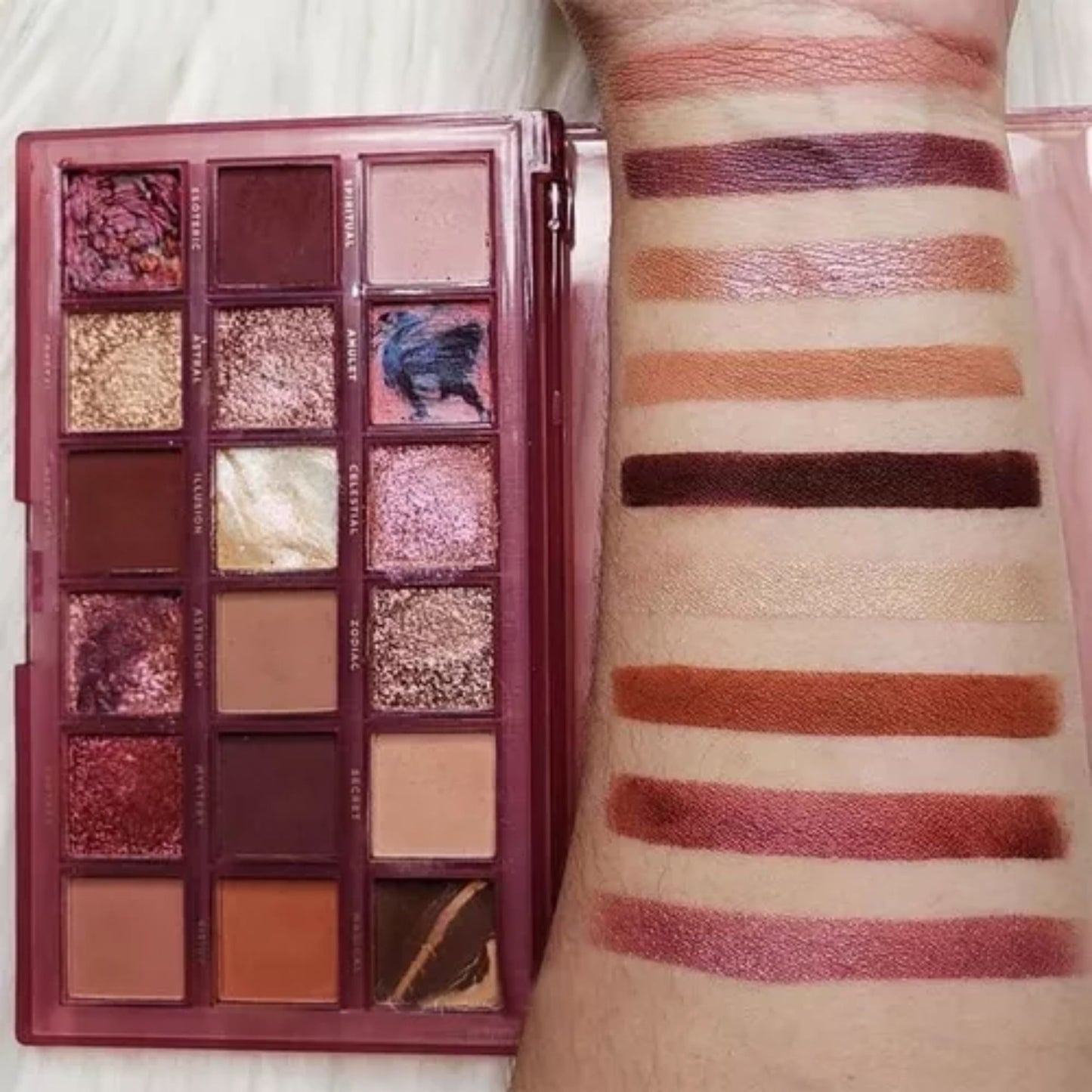 Paleta de Sombras Mystic Glow Ruby Rose