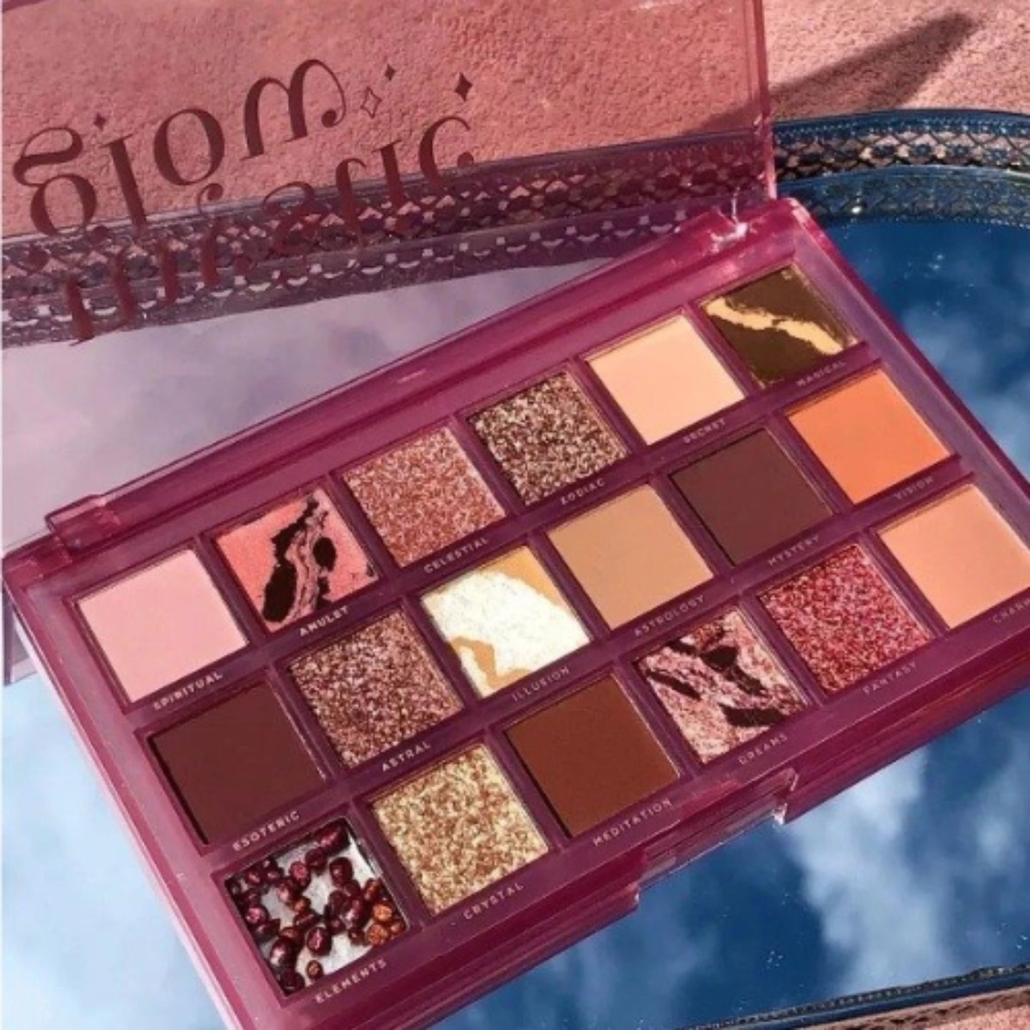 Paleta de Sombras Mystic Glow Ruby Rose