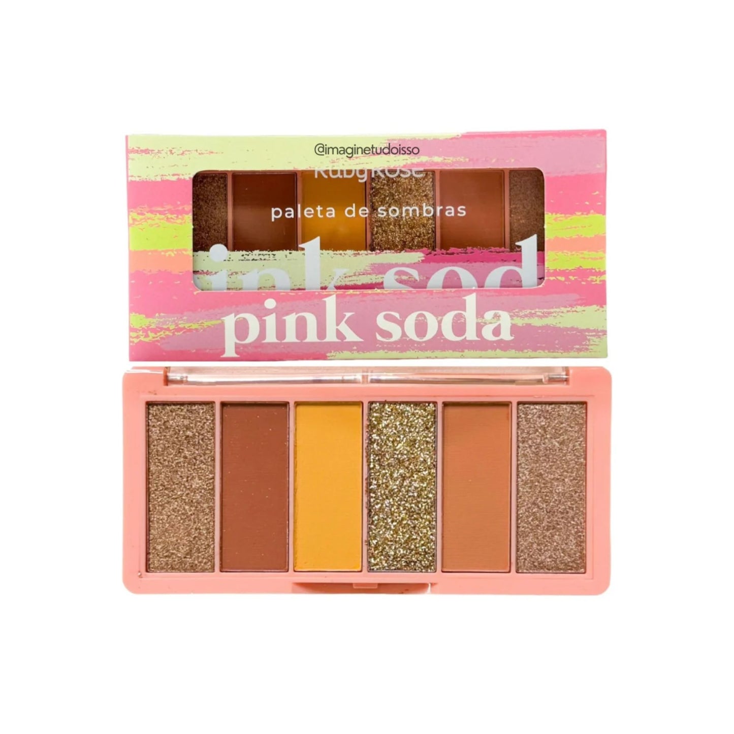 Paleta de Sombras Pink Soda Ruby Rose
