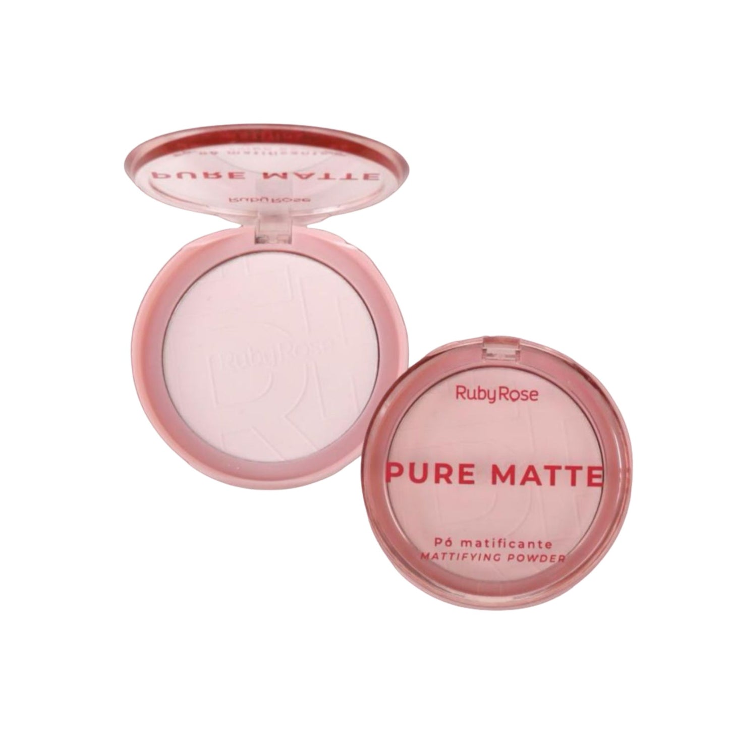 Polvo Translúcido Pure Matte Línea Rosa Ruby Rose HBM402
