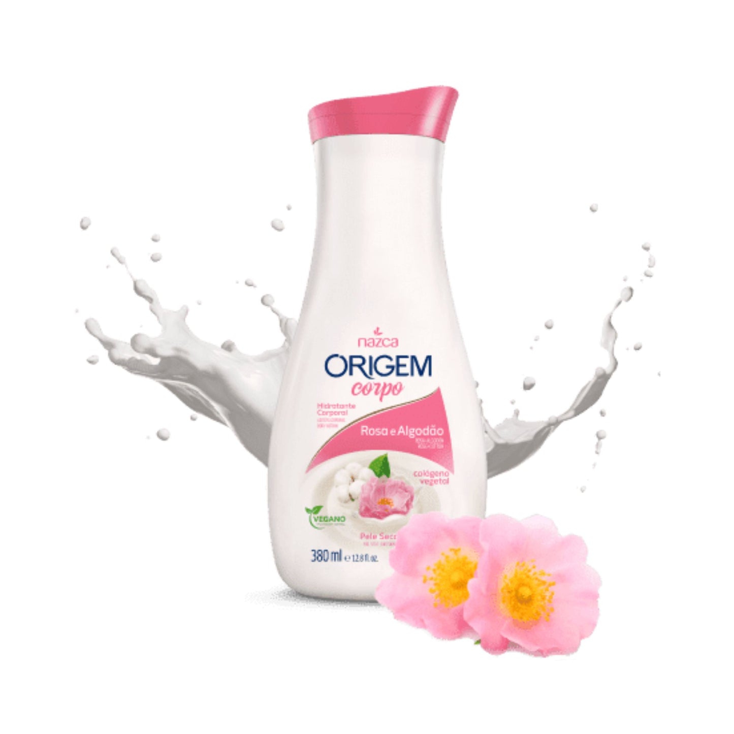 Crema Corporal Nazca 380ml Rosas-Algodón