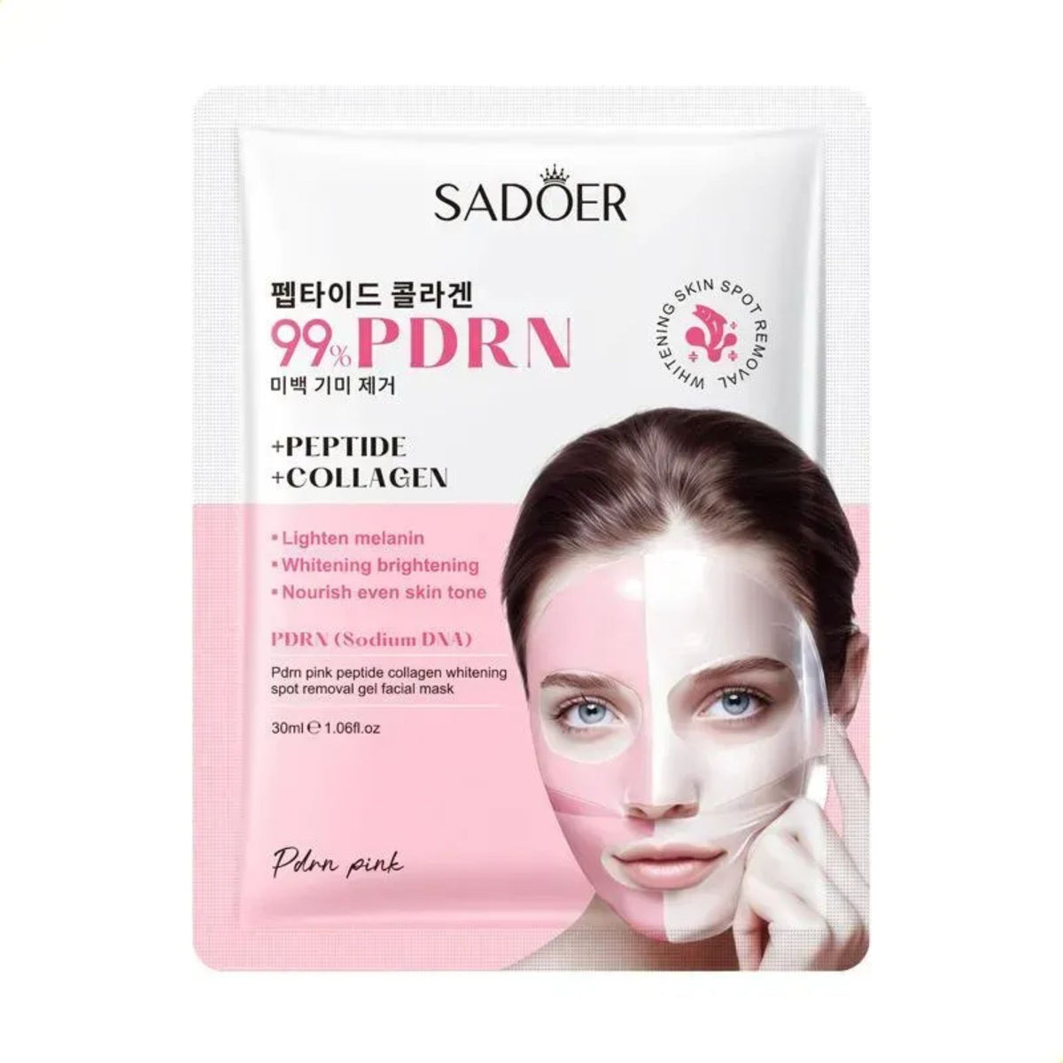 Mascarilla Facial en Gel 99% PDRN Sadoer SD04641
