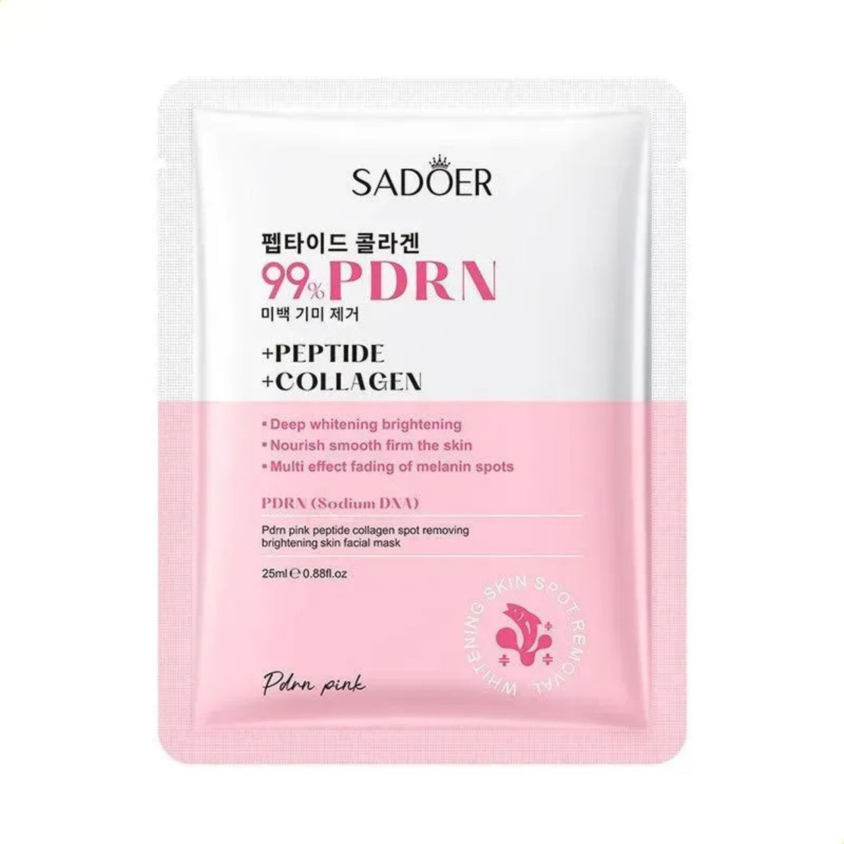 Mascarilla Facial 99% PDRN Sadoer SD10951