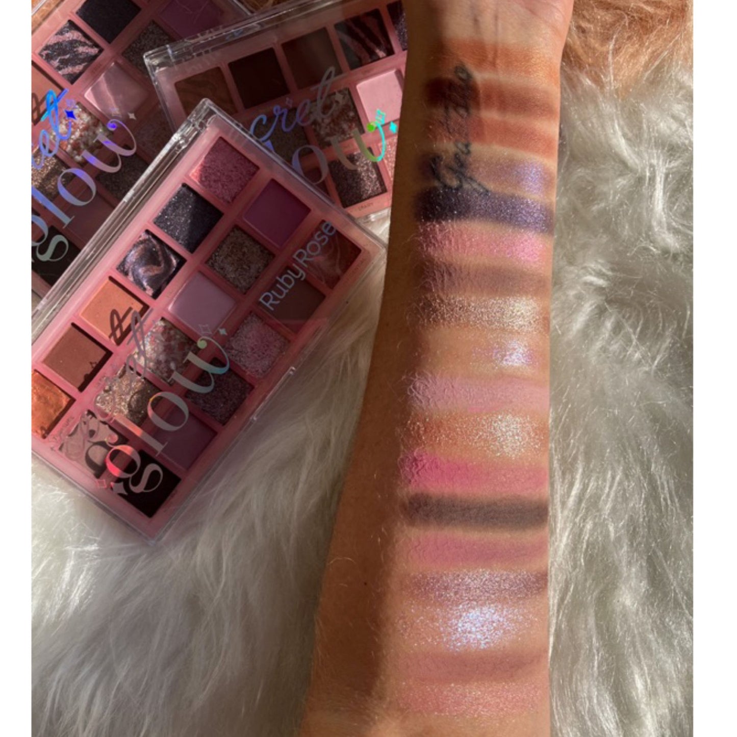 Paleta de Sombras Secret Glow Ruby Rose