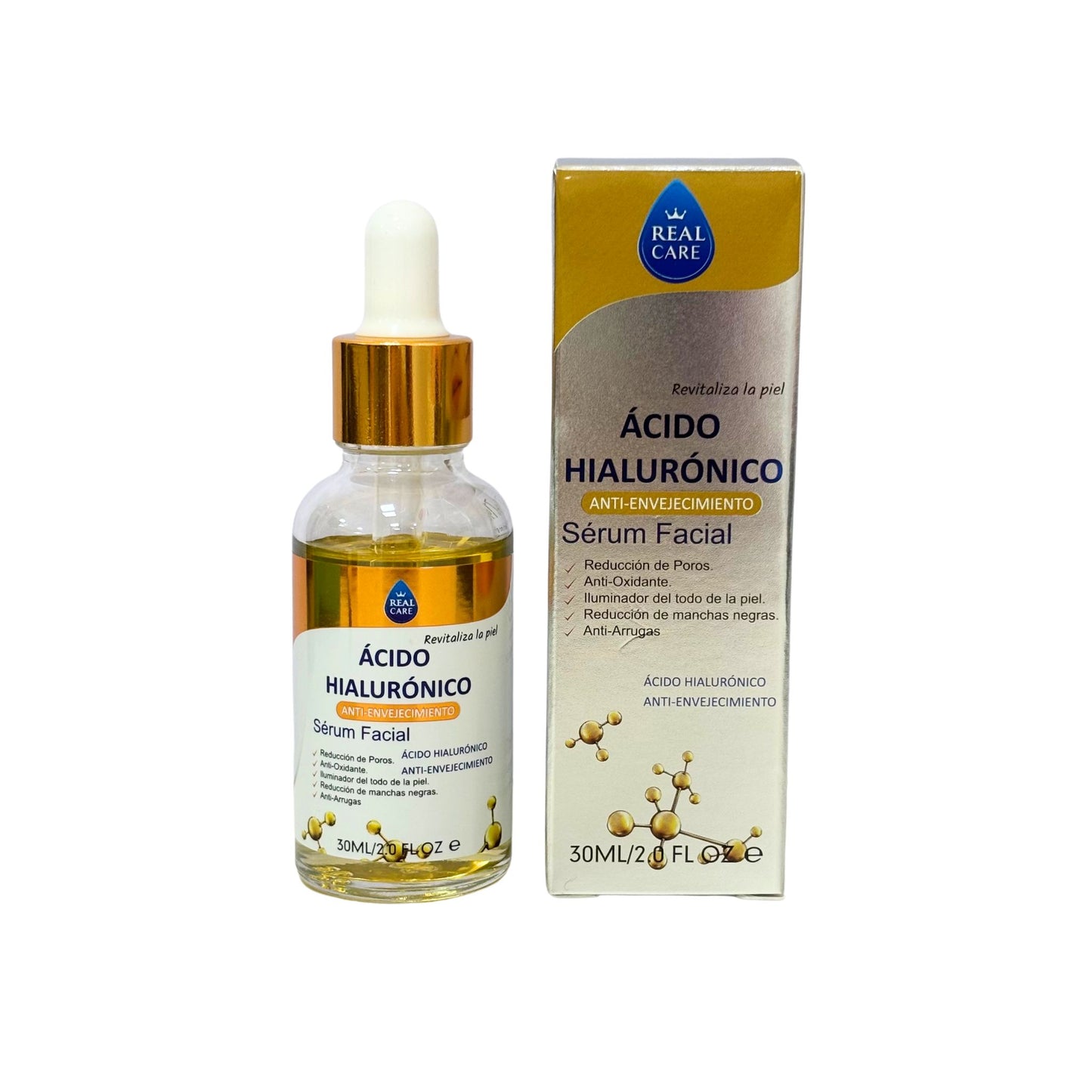 Serum Facial Ácido Hialurónico Real Care