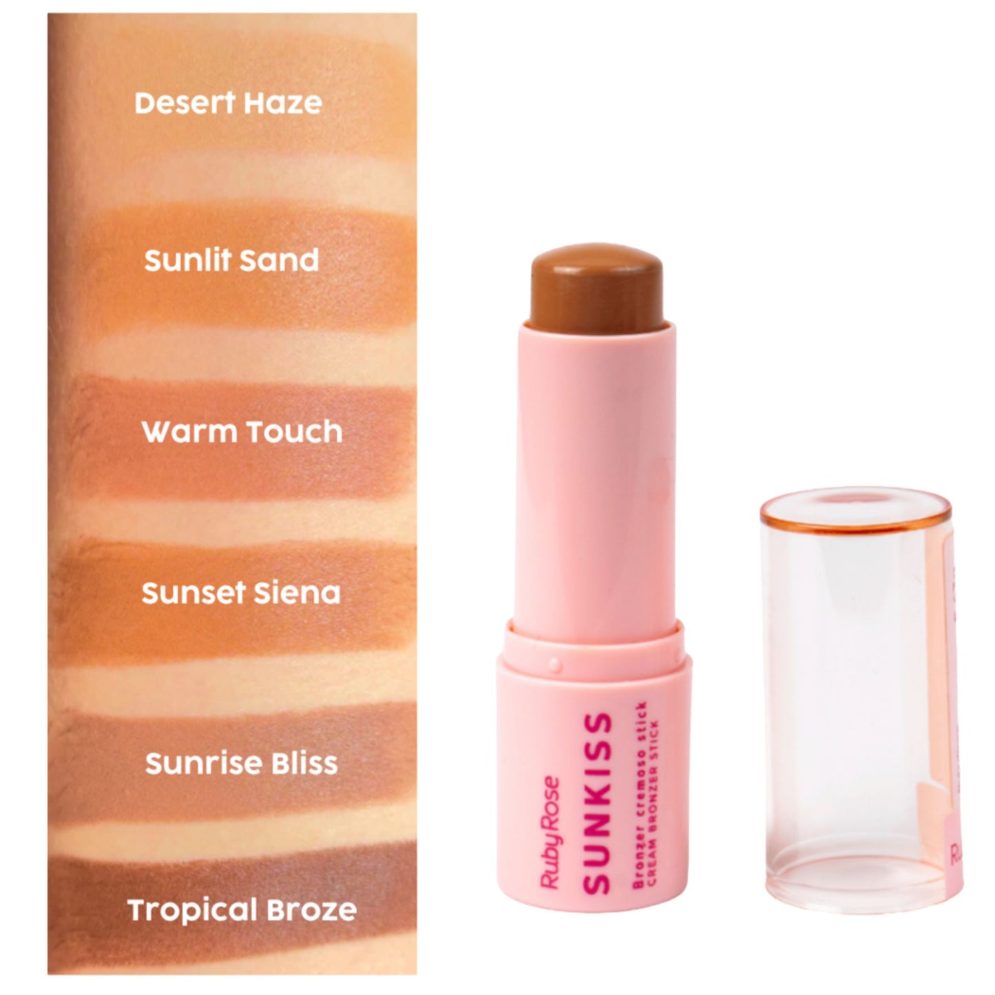Contorno en Barra Sunkiss Línea Rosa Ruby Rose HBM200
