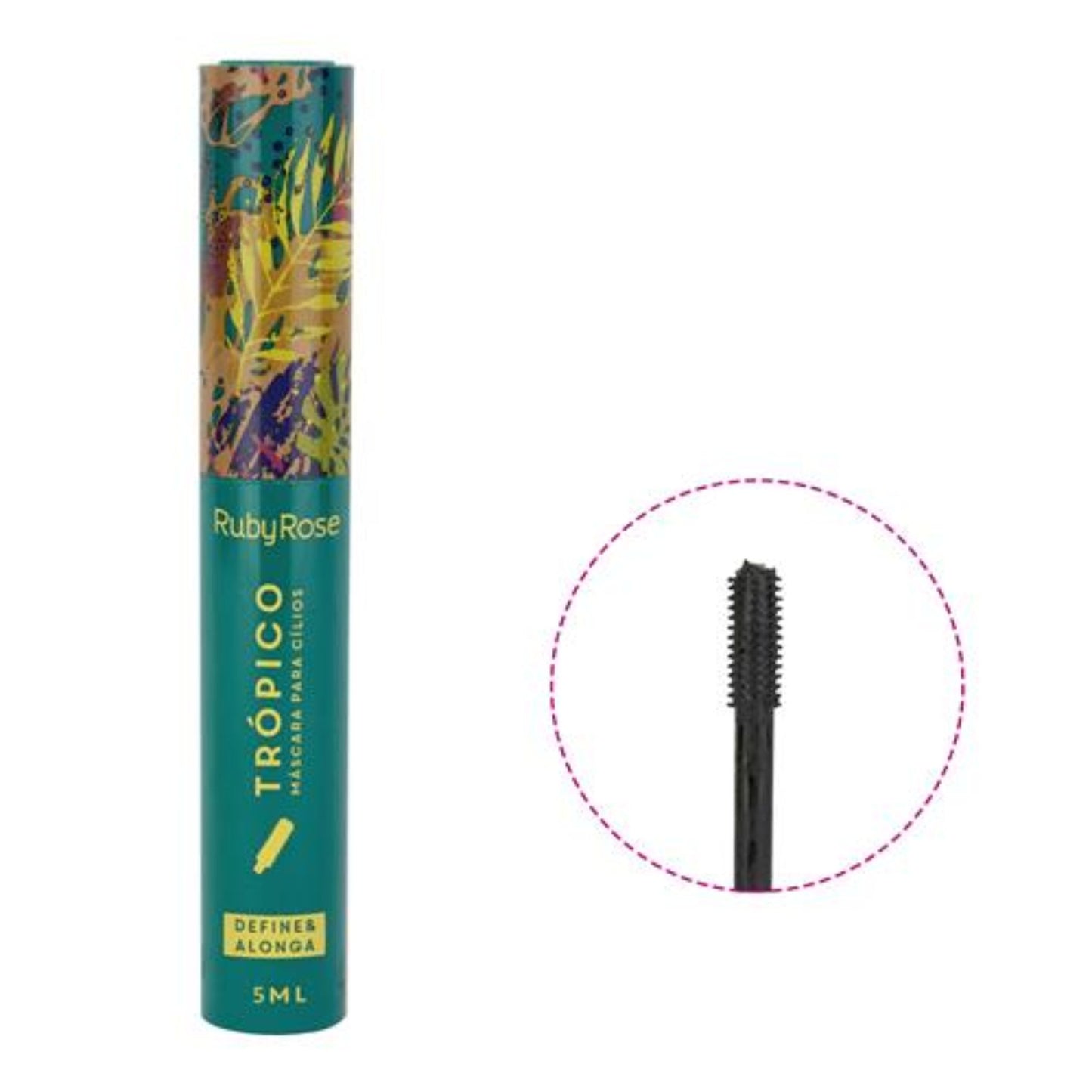 Máscara de Pestañas Trópico Define & Alonga Ruby Rose HB500