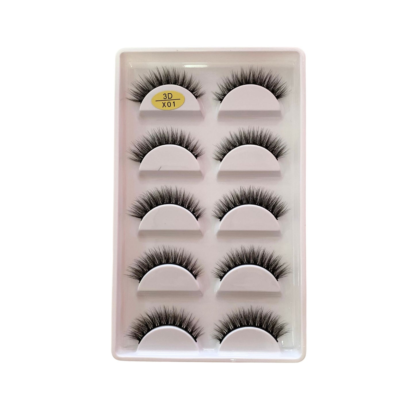 Set Pestañas 3D X01