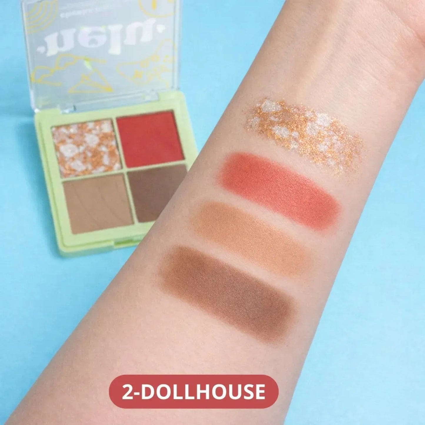 Paleta de Rubor y Contorno Cheeks It Out Melu Ruby Rose RRM1005-02