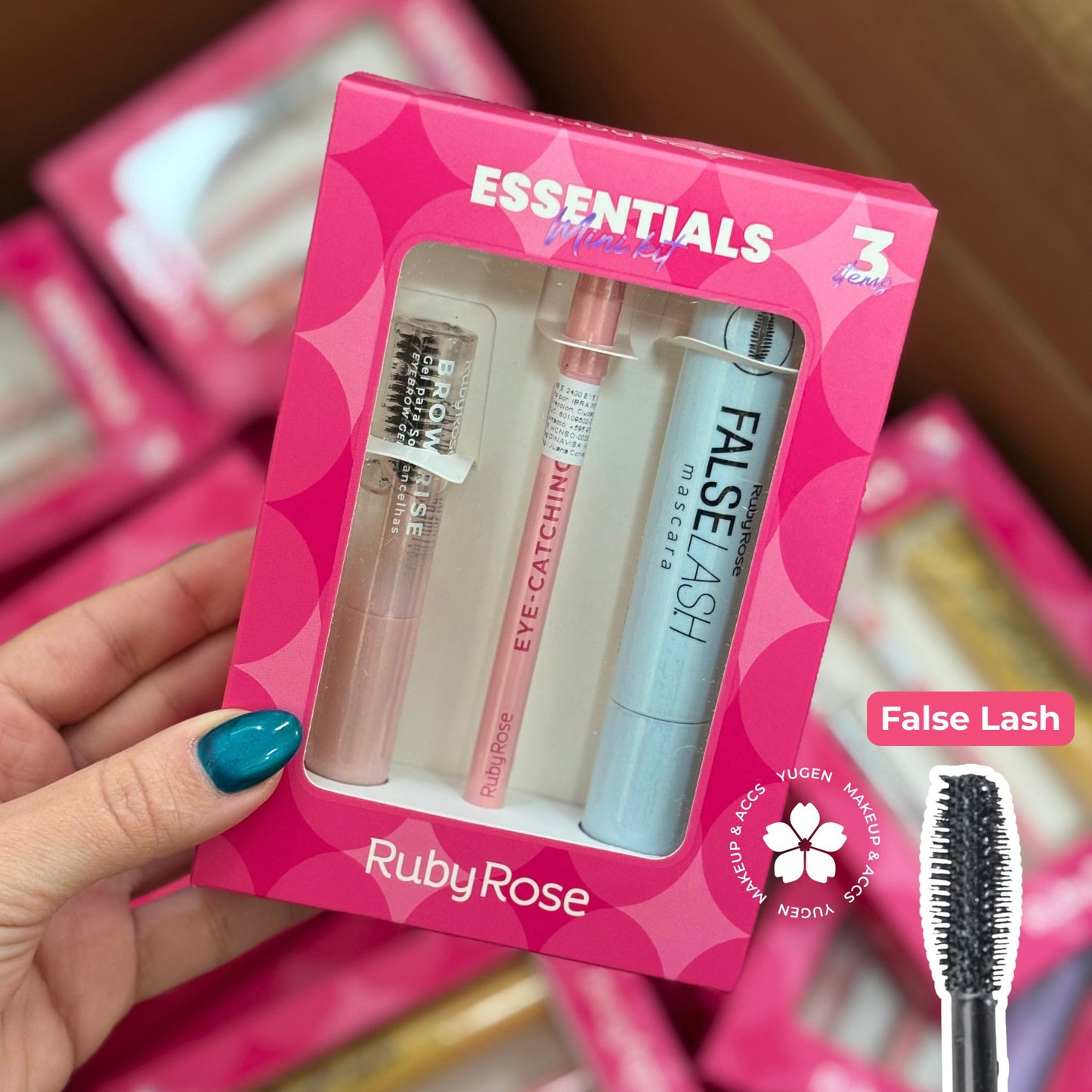 Kit Esenciales para Ojos Ruby Rose KT-0100