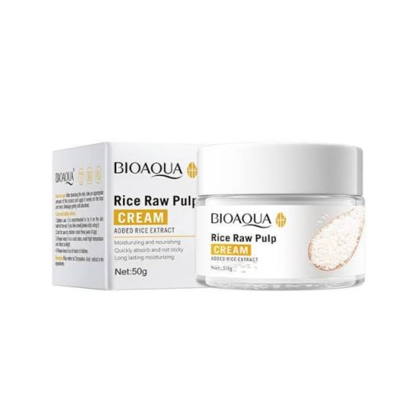 Crema Facial de Arroz Bioaqua BQY56303