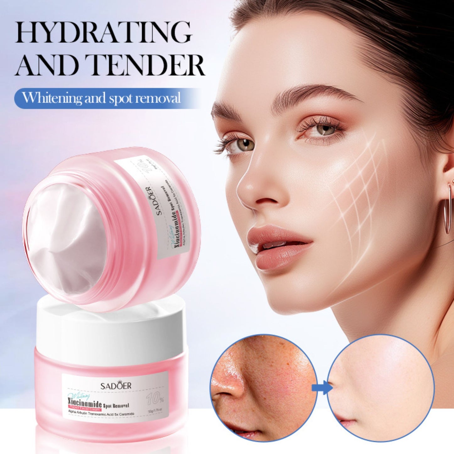 Crema Facial Niacinamida Sadoer SD37565