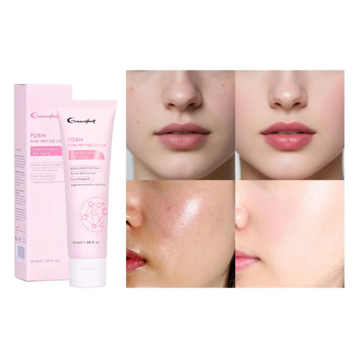 Crema Facial PDRN & Péptidos Guanjing GJ6569